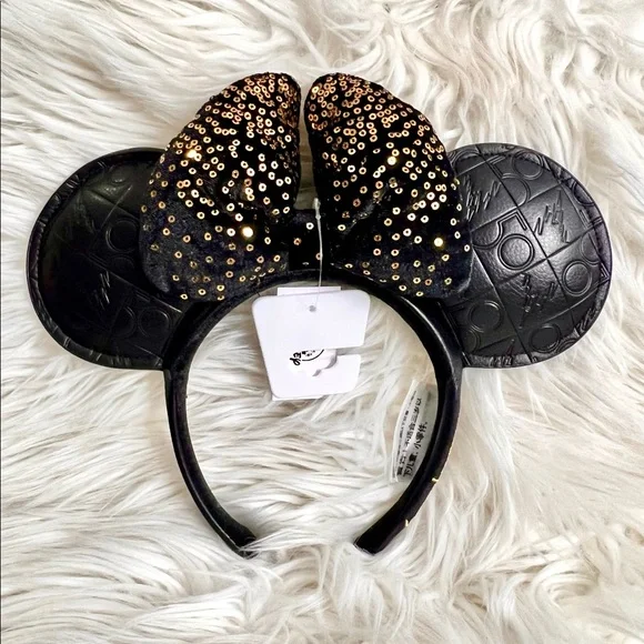 Walt Disney World 50th Anniversary LUXE Collection Minnie Mouse Ear - Picture 5 of 9